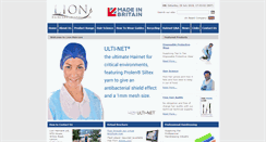 Desktop Screenshot of lionhaircare.co.uk